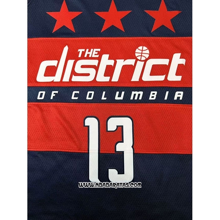 Camiseta Washington Wizards Jordan Poole #13 Statement 2024-25 Azul